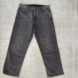 Womens Gray/Black Jeans